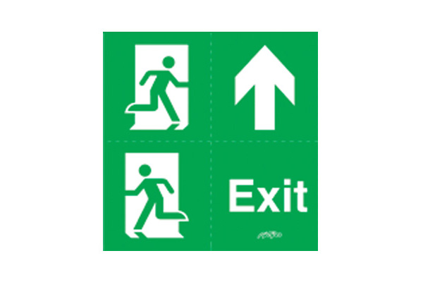 FANAL, Green PVC film of emergency signs